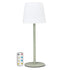Outdoor LED Table Light with Remote - green